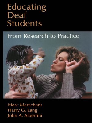 cover image of Educating Deaf Students